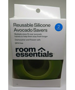 room essentials Reusable Silicone Avocado Savers Set Of 2 NIB - £10.22 GBP