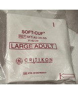 GE Critikon Blood Pressure Cuff SFT-A3-2A-5S 31-40cm Large Adult SOFT-CUF - $12.00
