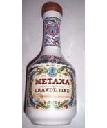 Vintage Keramikos Greek  Metaxa Ceramic Collectible Handpainted Decanter... - $1,330.52 MXN