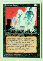 Animate Dead - 4th Series - 1995 - Magic The Gathering - $6.61