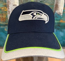 Seattle Seahawks NFL New Era 39Thirty Cap Hat Flexfit Medium-Large - $11.05