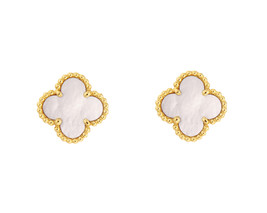   Van Cleef &amp; Arpels Sweet  Alhambra MOP Small Earrings - £1,718.33 GBP