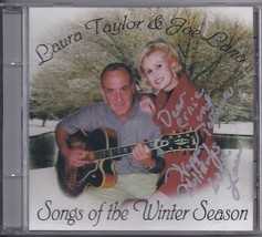 Laura Taylor &amp; Joe Lano   Songs Of The Winter Season Autographed Cd  - £7.43 GBP