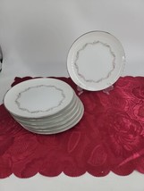 Leilani Style House Fine China Small Desert Plates Plate 6&quot; Diameter 6 pc - £11.87 GBP