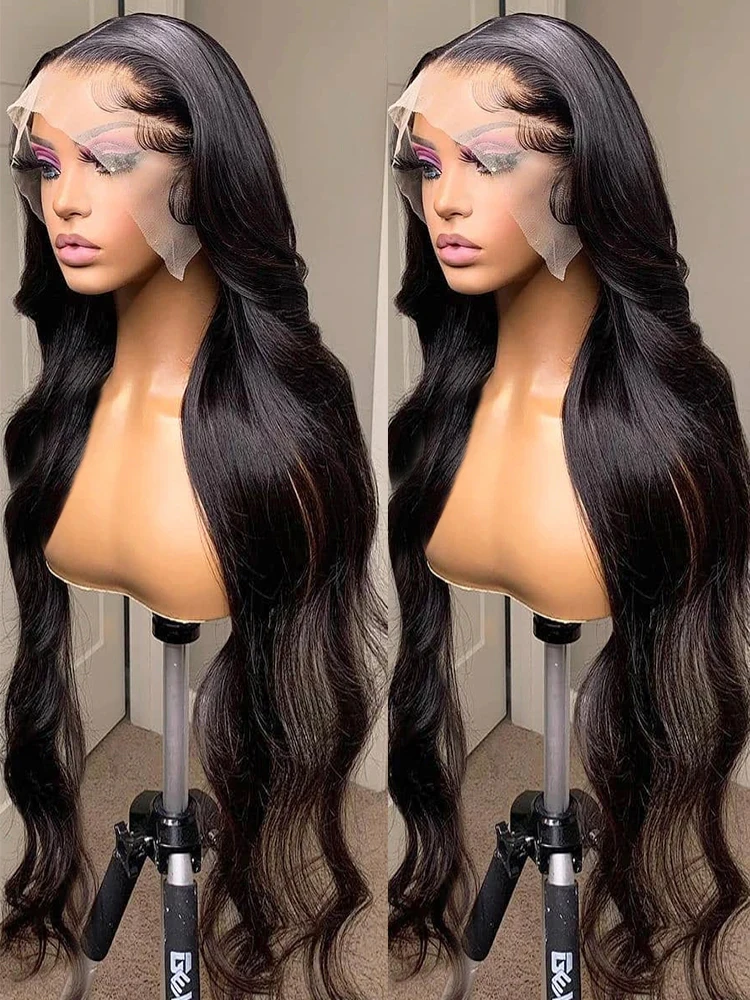 Body Wave 13x6 HD Lace Frontal Wig Wear And Go Glueless Human Hair Wigs F - £68.01 GBP+