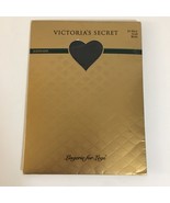 Vintage Victorias Secret Lace Top Thigh High Stockings Size Small  Jet B... - $16.83