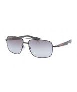 NEW Prada Sport Sunglasses SPS 51MS 1BO-3M1 Black / Grey Gradient Lens - $3,175.00 MXN