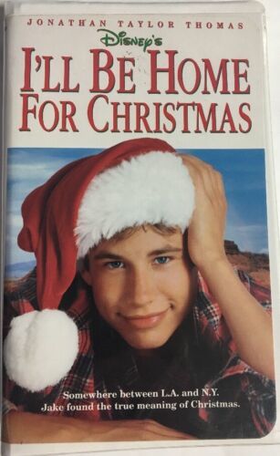 Sarò A Casa Per Natale Clamshell VHS Tape Film Jonathan Taylor Thomas
