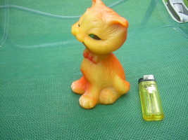 Vintage USSR Soviet Russian Rubber Toy Cat Kitty About 1970 - $31.67