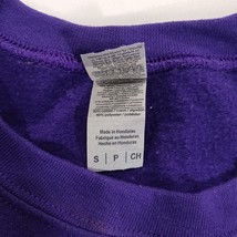 Gildan Heavy Blend LSU Men's Purple Long Sleeve Graphic Sweatshirt Size Small  image 4