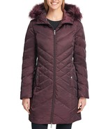 New Kenneth Cole Reaction Women&#39;s Quilted Puffer Down Coat Frost Medium - $135.82 CAD