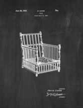 Chair Patent Print - Chalkboard - £6.20 GBP+