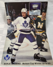 1979 - 1980 Borje Salming Molson Cup Winner Maple Leafs Vs Montreal Canadiens - £27.96 GBP