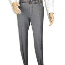 Men Suit BERLUSCONI Turkey Italian Wool 180's Glenn Plaid K230-12 Gray Blue image 8