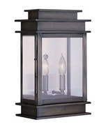 Livex 2016-29 2 Light Outdoor Wall Lantern in Vintage Pewter - £456.42 GBP