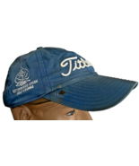 Titleist FJ FootJoy Cottonwood Creek Golf Course Strapback Steel Blue Hat OSFA - $15.95