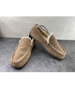 Eddie Bauer Loafers Men Jason 8/ 9M Shoes Brown Suede Fur Lined Slip on ... - $27.54