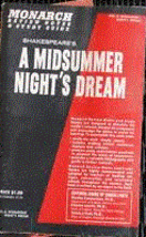Monarch Review Notes &amp; Study Guide 638: Shakespeare&#39;s A Midsummer Night&#39;... - £5.47 GBP