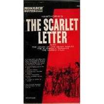 Monarch Notes &amp; Study Guides: Hawthorne&#39;s The Scarlet Letter (used paperback) - £5.47 GBP