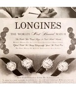 1958 Longines Wittnauer Watches Advertisement Jewelry Vintage Accessorie... - $41.13 CAD