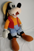 Disney Park Authentic Goofy Gone Fishing Plush Toy 20&quot; - £9.41 GBP