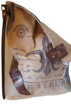 Recycled Canvas Fleur Tote Reclaimed Messenger Shoulder Bag Leather Cross Bod... - £39.55 GBP