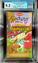 Rugrats - A Rugrats Thanksgiving (VHS, 1997) - #838333 - CGC 9.2 A+ - £955.59 GBP