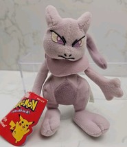 Vintage 1998 Hasbro Nintendo Pokémon Mewtwo #150 Beanie Bag Plush NWT - $380.59 MXN