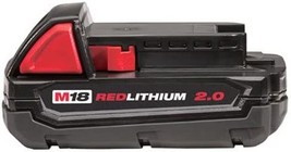 Milwaukee 48-11-1820 M18 18v REDLITHIUM 2.0 Compact Battery Pack - £38.36 GBP