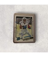 2023 Donruss Football~ Deuce Vaughn~ Auto Rated Rookie Card RC - $216.97 MXN