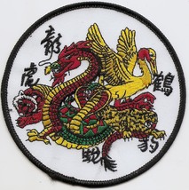 Large 4 1/2&quot; Embroidered Dragon Good Luck Patch Ideal For US Navy Cruise... - £3.91 GBP