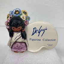 The Children Of Ted DeGrazia Figurine Collection Sign Goebel 1983 Flower... - £29.58 GBP