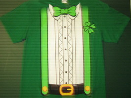 NWTS * DELTA * Mens Large L Irish green 100% cotton tee SHIRT St. Patric... - $11.00