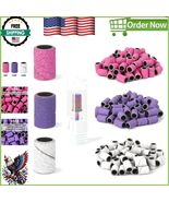 Electric Nail File Sanding Bands – 300pcs with Colorful Mandrel for Mani... - $350.61 MXN