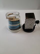 LK Vintage ANDROCK Nut Chopper/Spice Grinder Metal Glass Jar W/ Starburst - $18.81