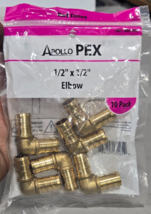 APOLLO PEX 1/2 X 1/2 ELBOW 10PK P/N 1001-404-806 - $11.86