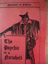 1914 The PSYCHIC in a NUTSHELL Book Paranormal ESP Phenomena 1st edition devil  - £67.94 GBP