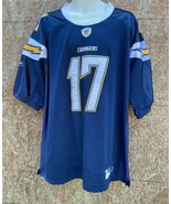 Philip Rivers Stitched San Diego Chargers Dark Blue Reebok Jersey Size 52 - £34.95 GBP