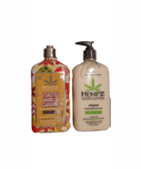 Hempz Toasted Vanilla Caramel &amp; Original Herbal Body Moisturizer 17oz - ... - €30,14 EUR