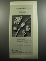 1952 Tiffany &amp; Co. Advertisement - Brooch, Earrings, Ring and Watch Brac... - £14.50 GBP