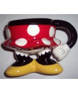 Authentic Disney Theme Park Minnie Mouse Colorful Collectible Body Coffe... - $60.99