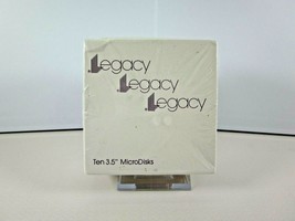 Legacy 3.5 Microdisks New Factory Sealed New Floppy Disk - £14.80 GBP