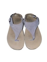 Women’s Vionic Jolie Lavender Suede Leather Sandals Size 9W - $27.36 CAD