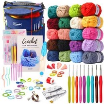 Crochet Kit for Beginners Adults/Kids-Make Amigurumi and Crocheting Kit ... - £46.34 GBP