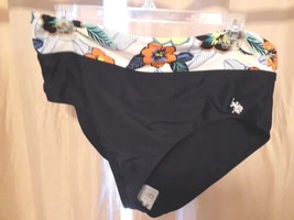 Lauren Ralph Lauren Womens Size XL Navy Bathing Suit Bikini Bottoms Pony - £15.73 GBP
