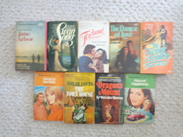 Harlequin &amp; Fawcett Romances &amp; Suspense Thriller 9 Vintage Paperbacks (#3395) - £39.30 GBP