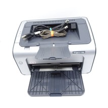 HP Laserjet P1006 Workgroup Laser Printer CB411A w/Toner &amp; Power Cable - Tested - £79.12 GBP