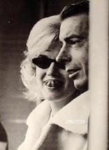 Marilyn Monroe Showing Tongue Ny Yankee Joe Di Maggio Vintage Pinup Print Photo! - $9.89