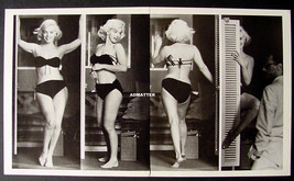 Marilyn Monroe Vintage Centerfold Bikini Pinup Poster Smokin Hot Photo Print Art - £10.25 GBP