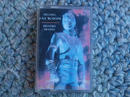 L277 Michael Jackson  Past Present Future History Begins Cassette Tape Poland - £10.27 GBP